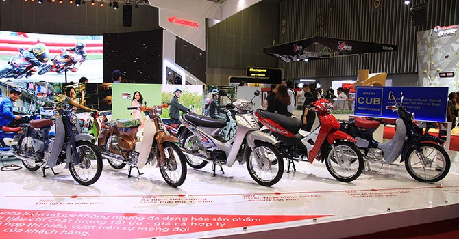 1 6月期のバイク販売台数150万台 ホンダがシェア74 ベトナム株情報